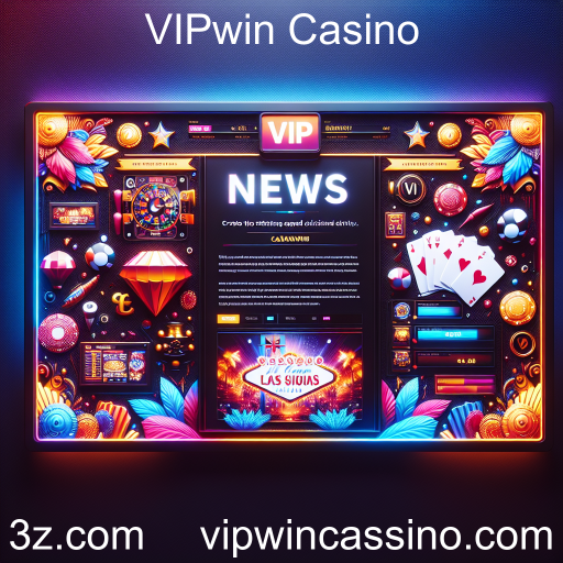 VIPwin Casino Lança a Seção 'Notícias' para Acompanhar as Tendências do Jogo